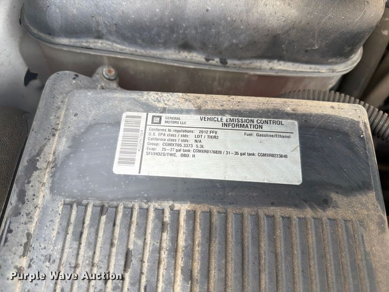 image for item FM7726 2012 GMC Sierra 1500 Ext. Cab pickup truck