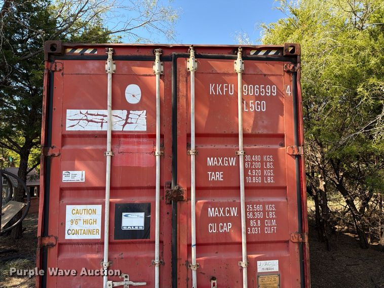 image for item FM8018 2005 Jindo JS-D72KL-B shipping container