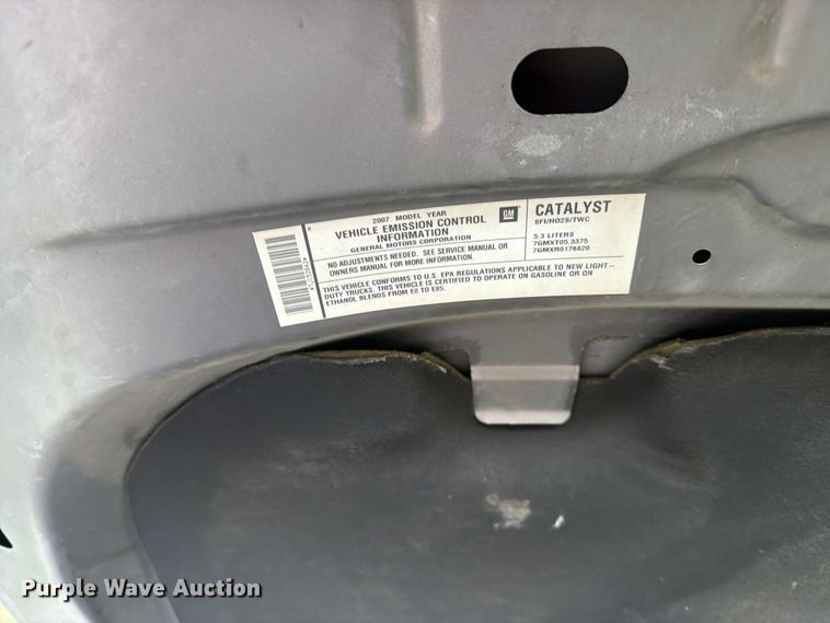 image for item FN2644 2007 GMC Yukon SUV
