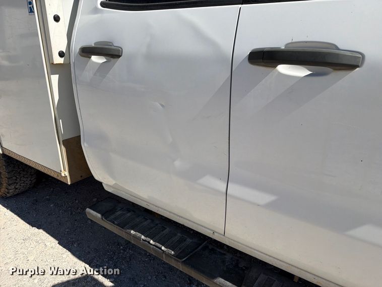 image for item FN2647 2015 Chevrolet Silverado 2500HD Crew Cab utility bed pickup truck