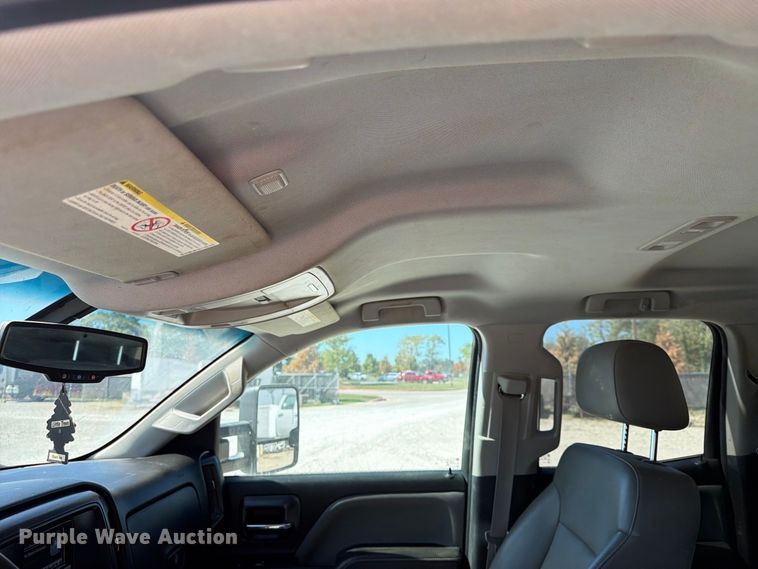 image for item FN2647 2015 Chevrolet Silverado 2500HD Crew Cab utility bed pickup truck