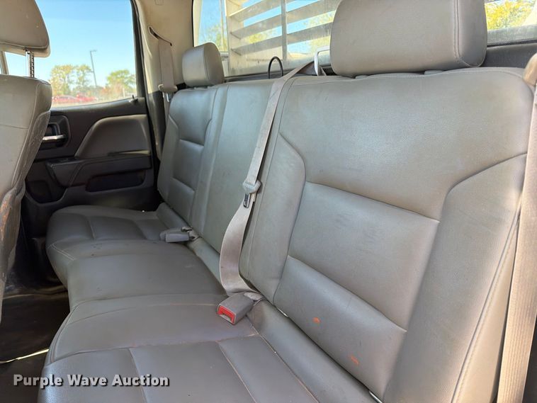 image for item FN2647 2015 Chevrolet Silverado 2500HD Crew Cab utility bed pickup truck