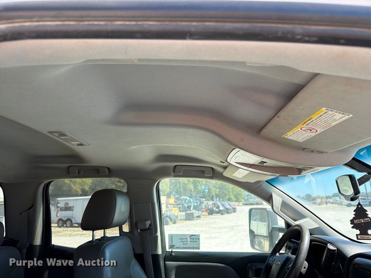 image for item FN2647 2015 Chevrolet Silverado 2500HD Crew Cab utility bed pickup truck