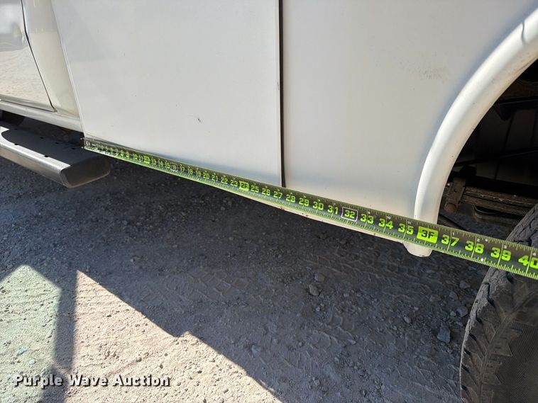 image for item FN2648 2016 GMC Sierra 2500HD Crew Cab utility bed pickup truck