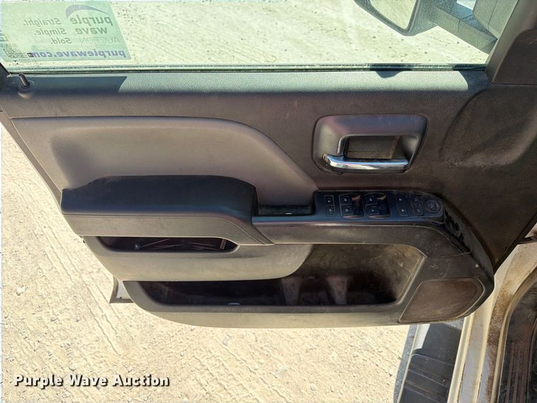 image for item FN2648 2016 GMC Sierra 2500HD Crew Cab utility bed pickup truck