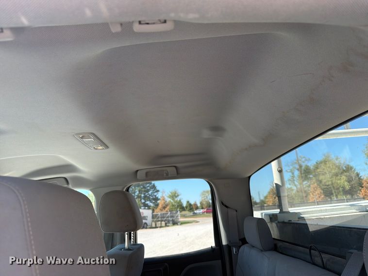 image for item FN2648 2016 GMC Sierra 2500HD Crew Cab utility bed pickup truck