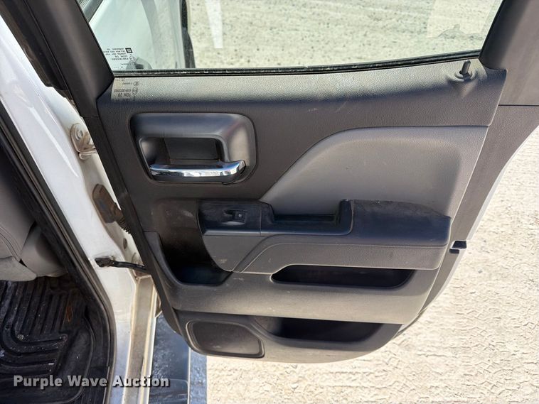 image for item FN2648 2016 GMC Sierra 2500HD Crew Cab utility bed pickup truck