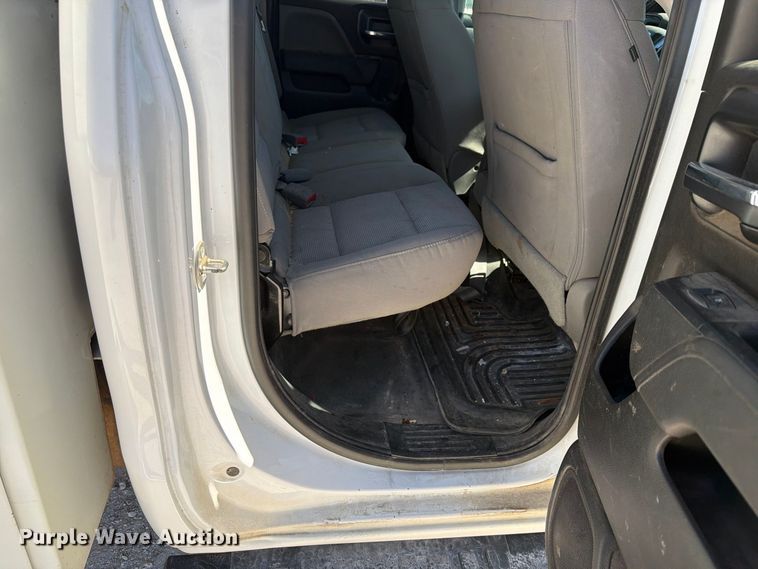image for item FN2648 2016 GMC Sierra 2500HD Crew Cab utility bed pickup truck