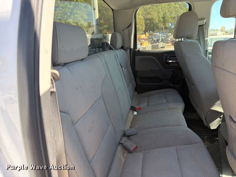 image for item FN2648 2016 GMC Sierra 2500HD Crew Cab utility bed pickup truck