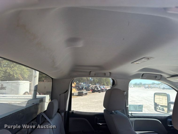 image for item FN2648 2016 GMC Sierra 2500HD Crew Cab utility bed pickup truck