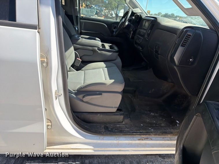image for item FN2648 2016 GMC Sierra 2500HD Crew Cab utility bed pickup truck