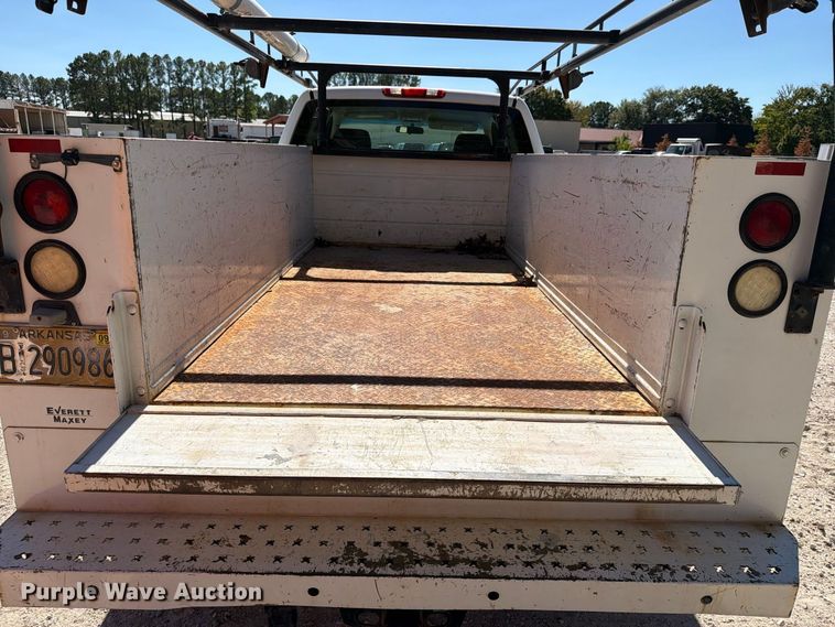 image for item FN2649 2012 GMC Sierra 2500HD Ext. Cab utility bed pickup truck