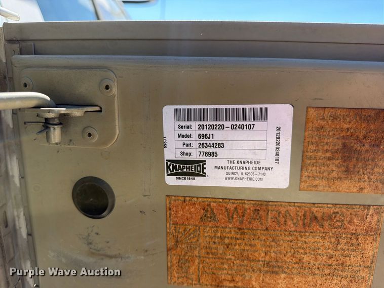 image for item FN2649 2012 GMC Sierra 2500HD Ext. Cab utility bed pickup truck