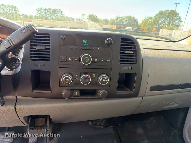 image for item FN2649 2012 GMC Sierra 2500HD Ext. Cab utility bed pickup truck