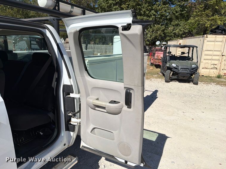 image for item FN2649 2012 GMC Sierra 2500HD Ext. Cab utility bed pickup truck