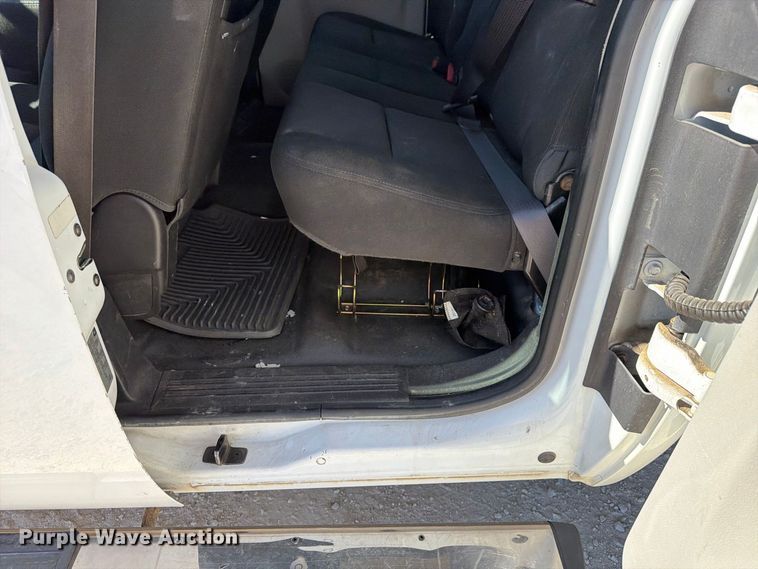 image for item FN2649 2012 GMC Sierra 2500HD Ext. Cab utility bed pickup truck