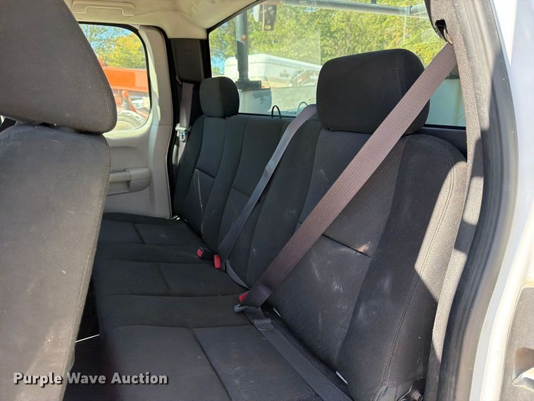 image for item FN2649 2012 GMC Sierra 2500HD Ext. Cab utility bed pickup truck