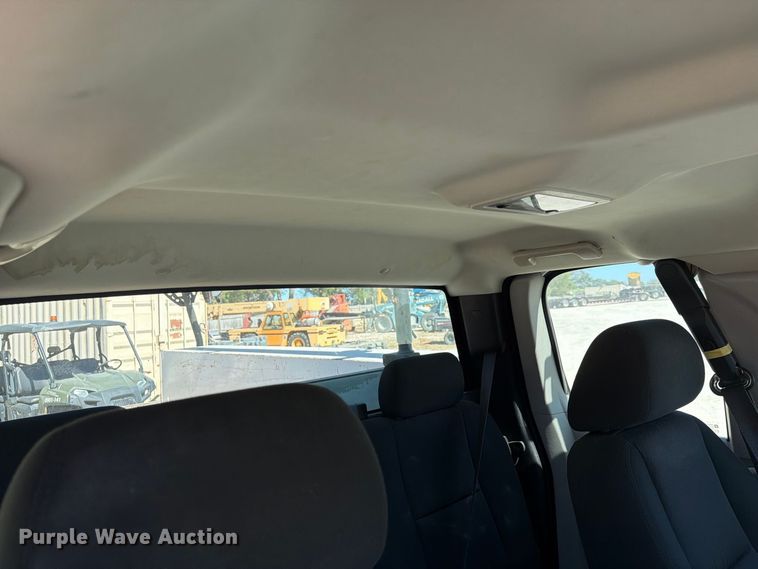 image for item FN2649 2012 GMC Sierra 2500HD Ext. Cab utility bed pickup truck