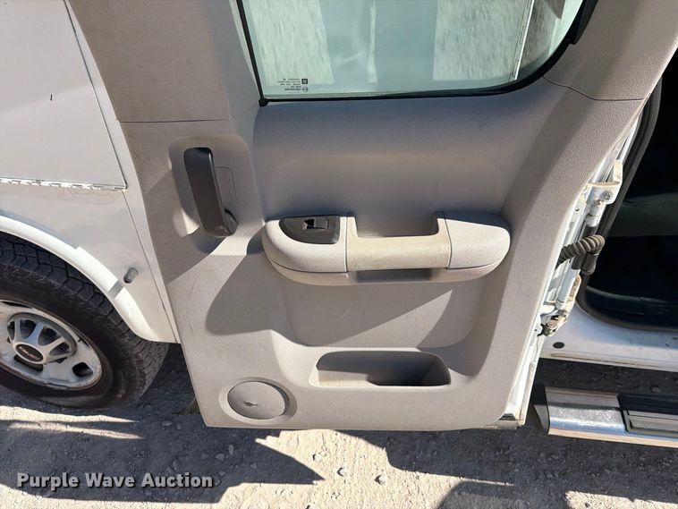 image for item FN2649 2012 GMC Sierra 2500HD Ext. Cab utility bed pickup truck