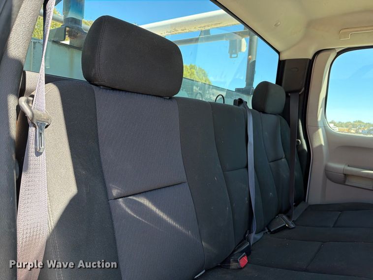 image for item FN2649 2012 GMC Sierra 2500HD Ext. Cab utility bed pickup truck
