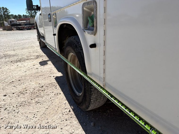 image for item FN2650 2013 GMC Sierra 3500HD Crew Cab utility bed pickup truck