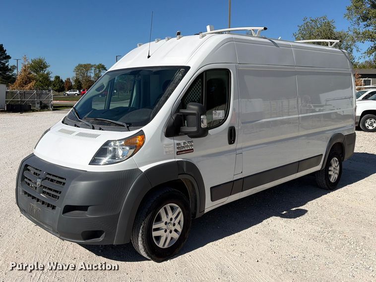 image for item FN2652 2018 RAM Promaster 2500 delivery van