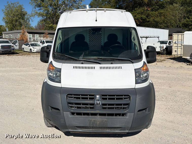 image for item FN2652 2018 RAM Promaster 2500 delivery van