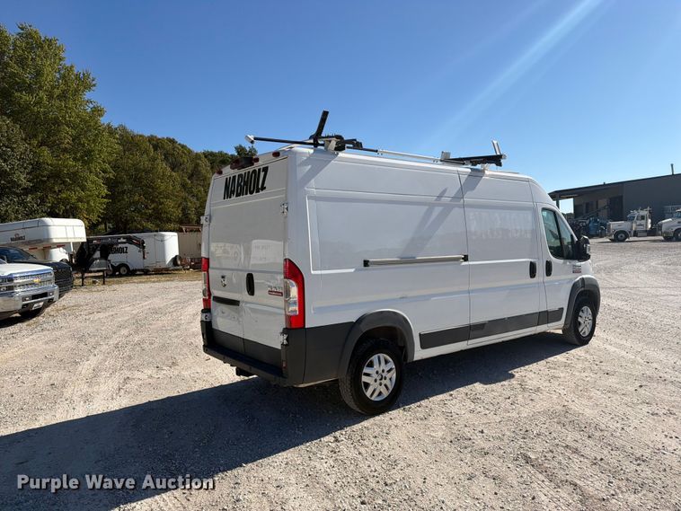 image for item FN2652 2018 RAM Promaster 2500 delivery van