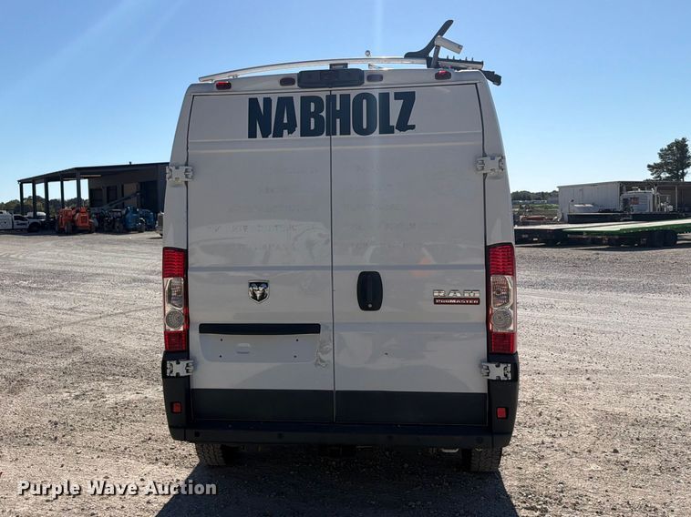 image for item FN2652 2018 RAM Promaster 2500 delivery van