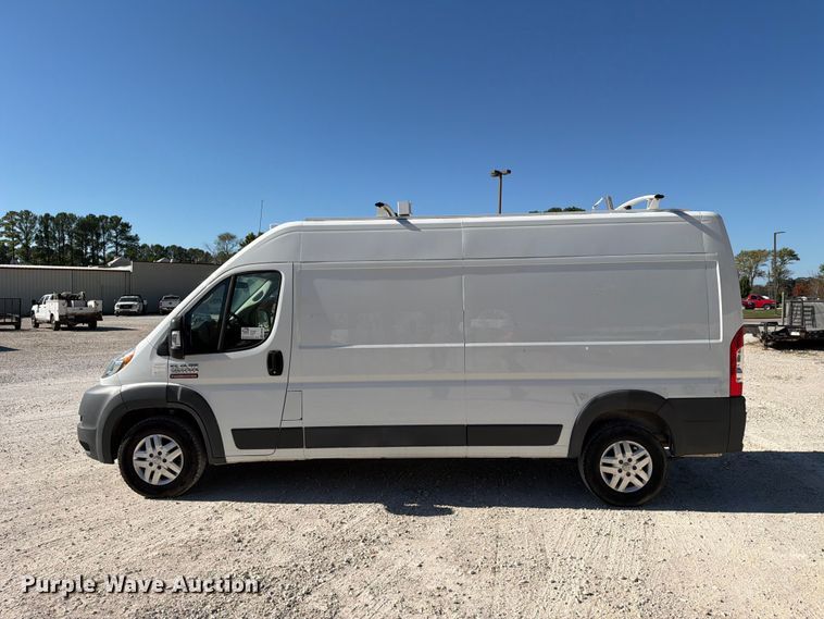 image for item FN2652 2018 RAM Promaster 2500 delivery van