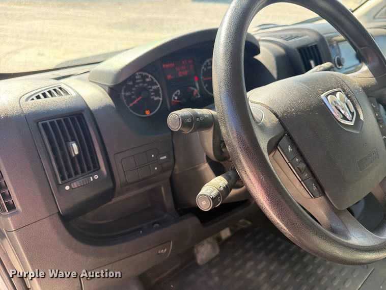 image for item FN2652 2018 RAM Promaster 2500 delivery van