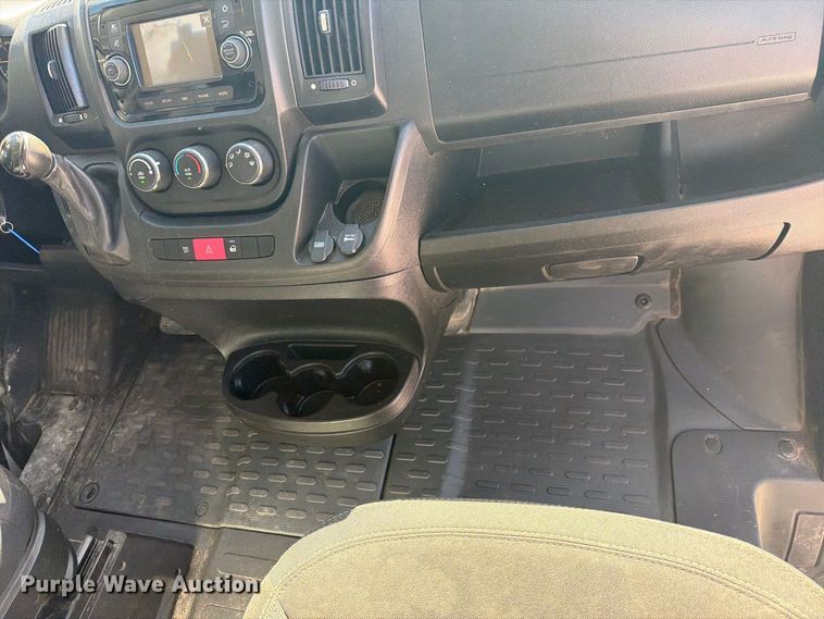 image for item FN2652 2018 RAM Promaster 2500 delivery van
