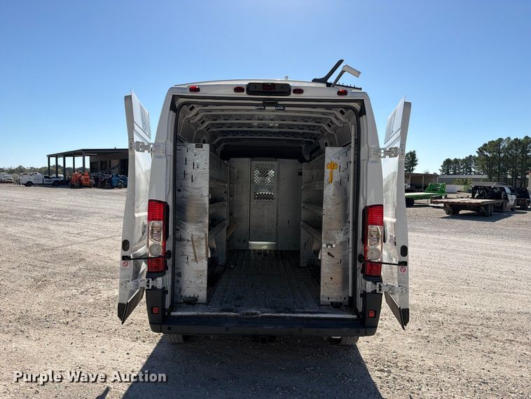 image for item FN2652 2018 RAM Promaster 2500 delivery van