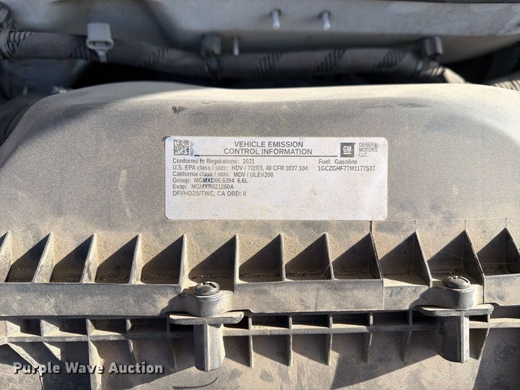 image for item FN2657 2021 Chevrolet Express 3500 van