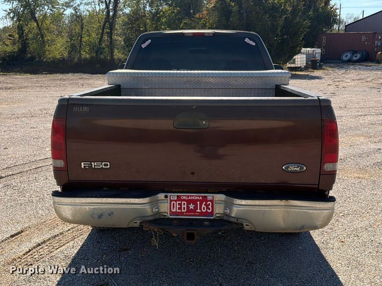 image for item FN2676 2000 Ford F150 pickup truck