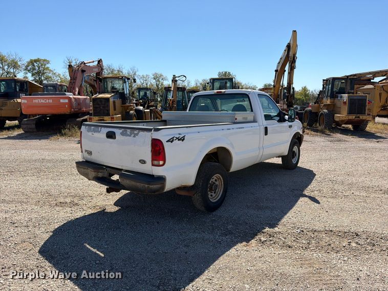 image for item FN5898 2001 Ford F250 Super Duty pickup truck