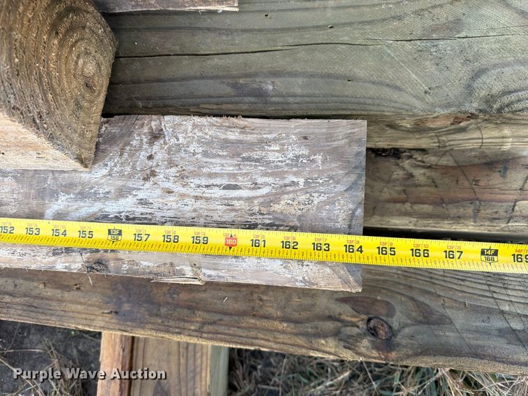 image for item FN5940 Approx. 71 5' x 5' wood beams