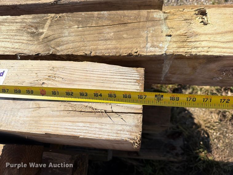 image for item FN5940 Approx. 71 5' x 5' wood beams