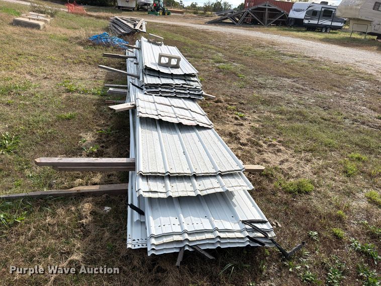 image for item FN5943 Metal Siding/Roofing panels