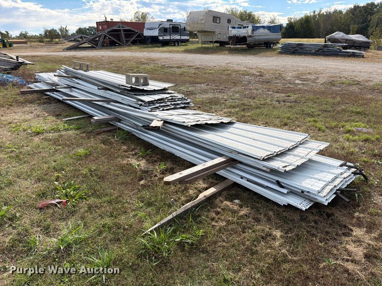image for item FN5943 Metal Siding/Roofing panels
