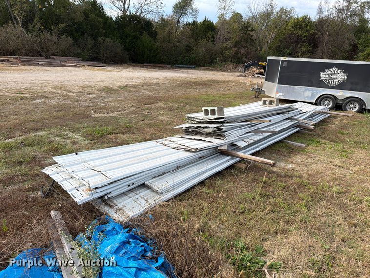image for item FN5943 Metal Siding/Roofing panels