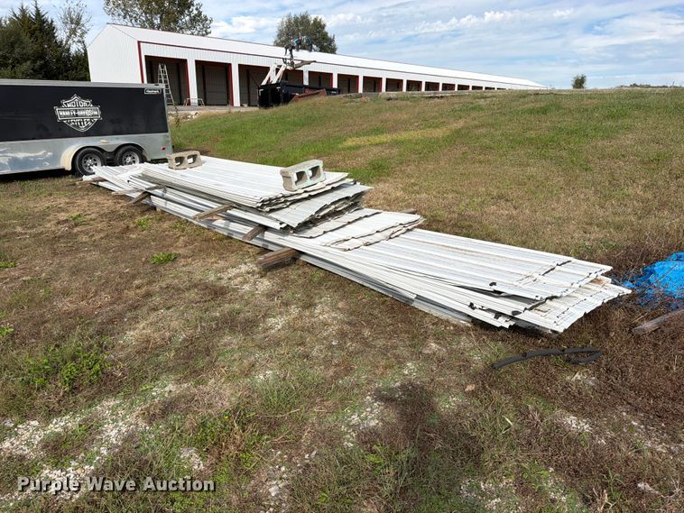 image for item FN5943 Metal Siding/Roofing panels