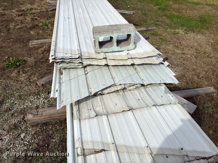image for item FN5943 Metal Siding/Roofing panels