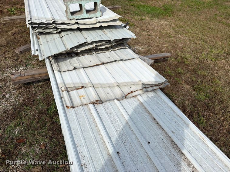 image for item FN5943 Metal Siding/Roofing panels