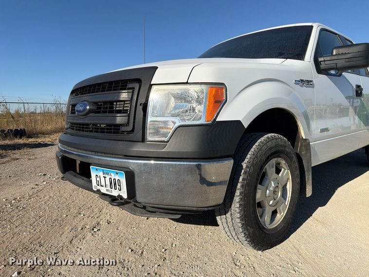 image for item FP3157 2013 Ford F150 Ext. Cab pickup truck