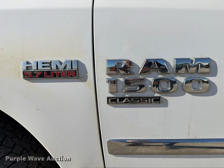 image for item FP3161 2019 RAM 1500 Classic Crew Cab pickup truck