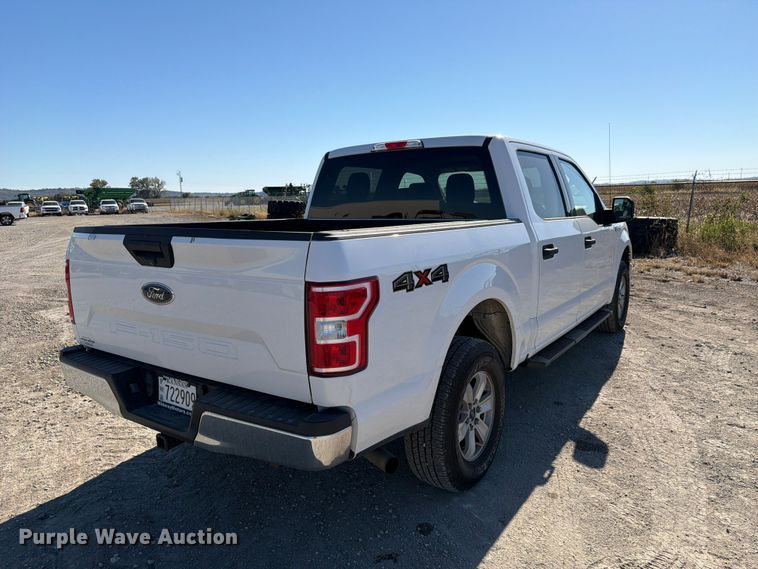image for item FP3163 2018 Ford F150 Crew Cab pickup truck