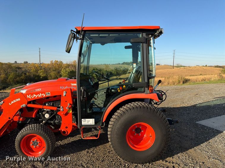 image for item FP3190 2021 Kubota LX3310 MFWD tractor