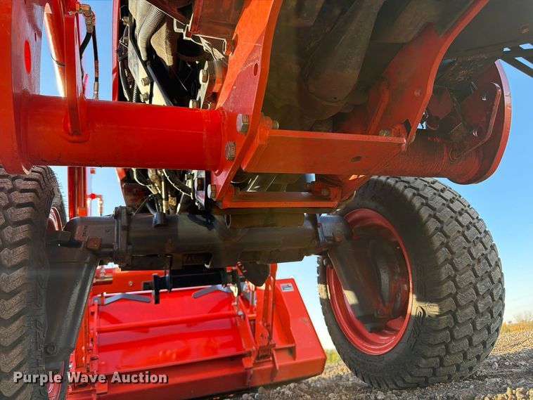 image for item FP3190 2021 Kubota LX3310 MFWD tractor
