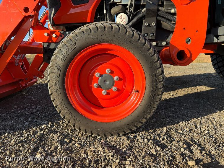 image for item FP3190 2021 Kubota LX3310 MFWD tractor